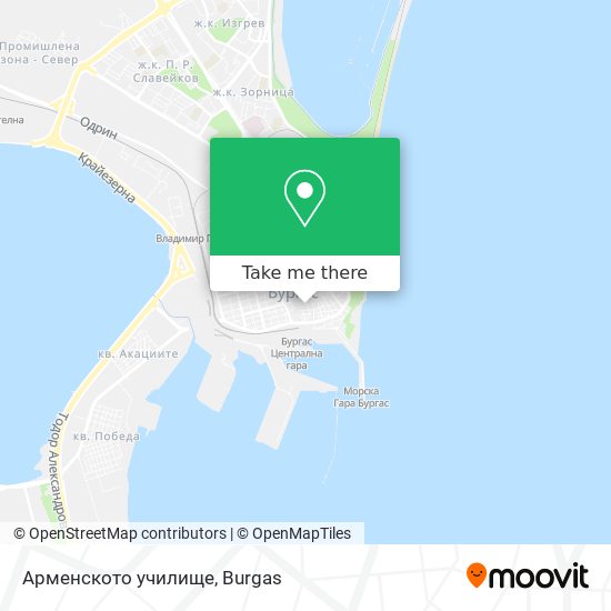 Арменското училище map