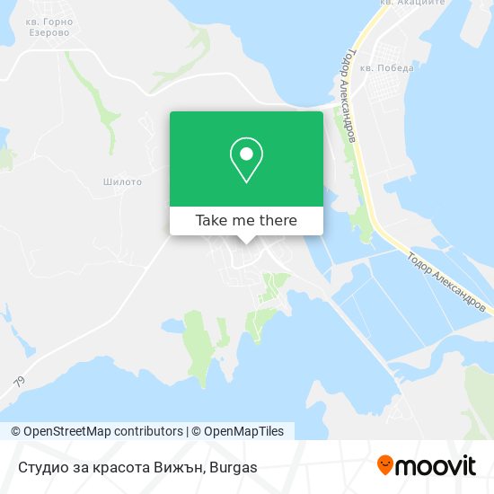 Студио за красота  Вижън map