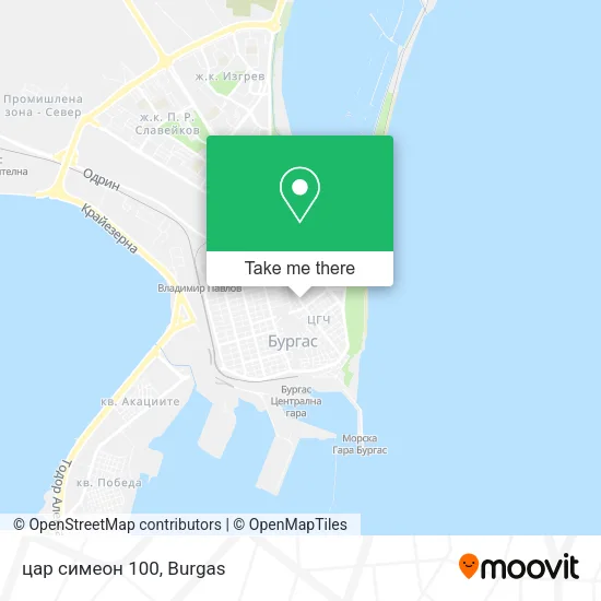 Карта цар симеон 100