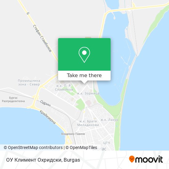 ОУ Климент Охридски map