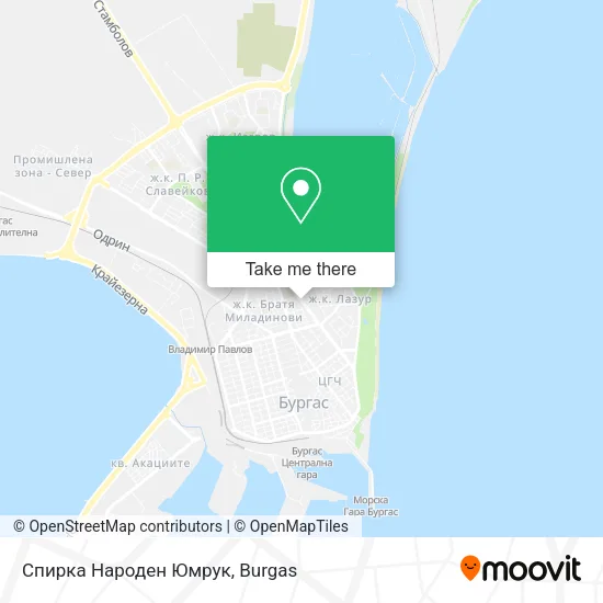Карта Спирка  Народен Юмрук