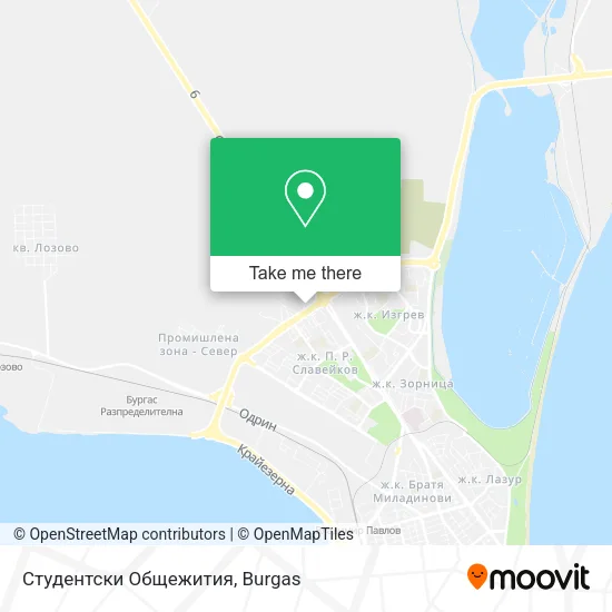 Карта Студентски Общежития