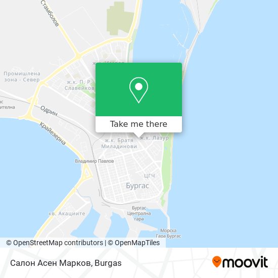 Салон Асен Марков map