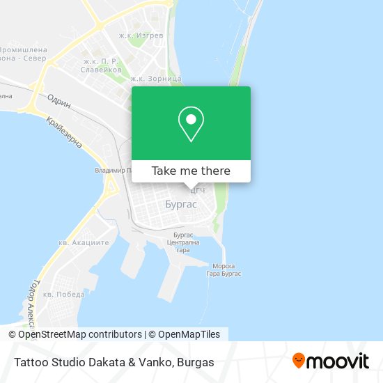 Tattoo Studio Dakata & Vanko map