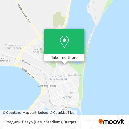 Стадион  Лазур  (Lazur Stadium) map