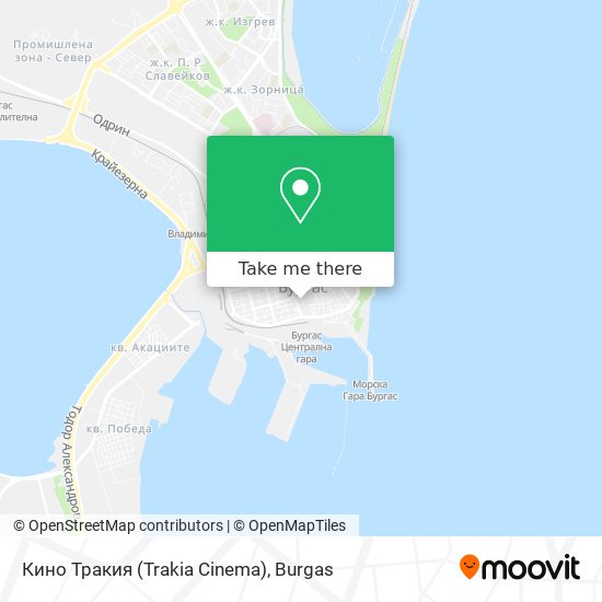 Кино Тракия (Trakia Cinema) map