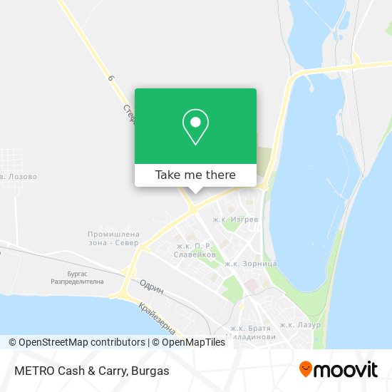 METRO Cash & Carry map