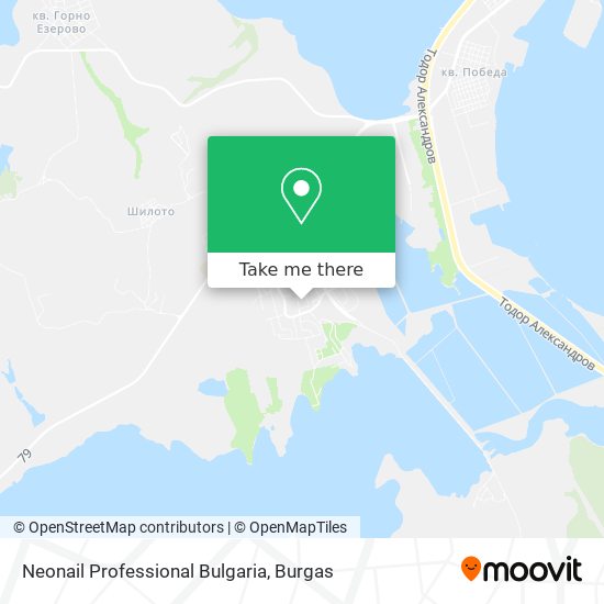 Neonail Professional Bulgaria map