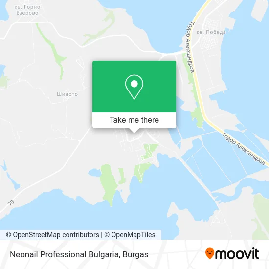 Карта Neonail Professional Bulgaria