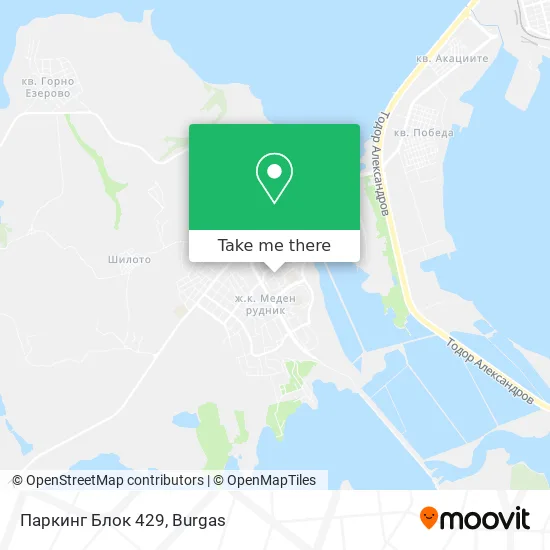 Карта Паркинг Блок 429