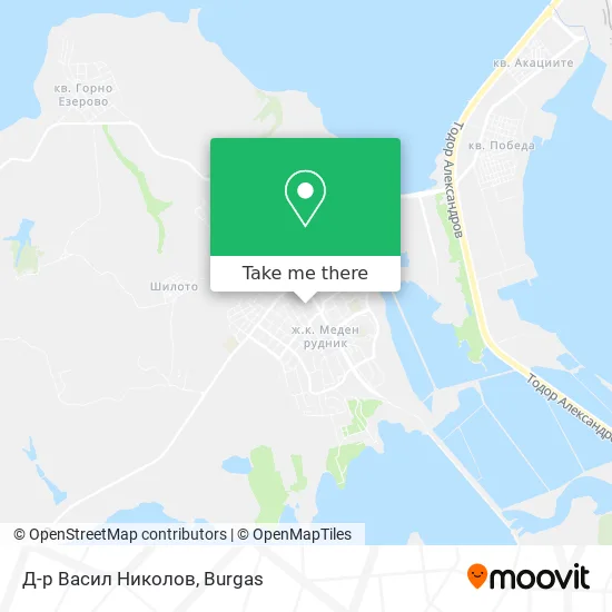 Карта Д-р Васил Николов