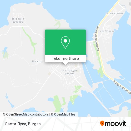 Свети Лука map