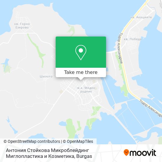 Антония Стойкова Микроблейдинг Миглопластика и Козметика map