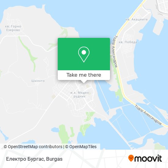 Електро Бургас map