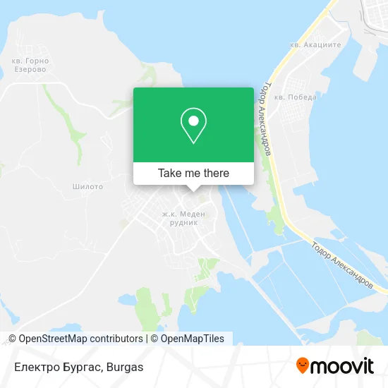 Електро Бургас map