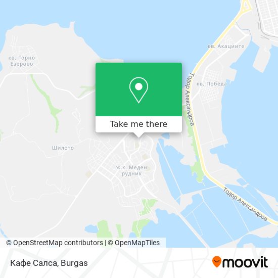 Кафе Салса map