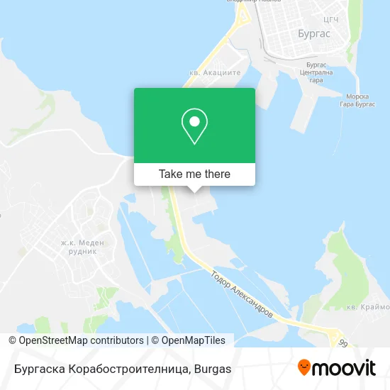 Карта Бургаска Корабостроителница