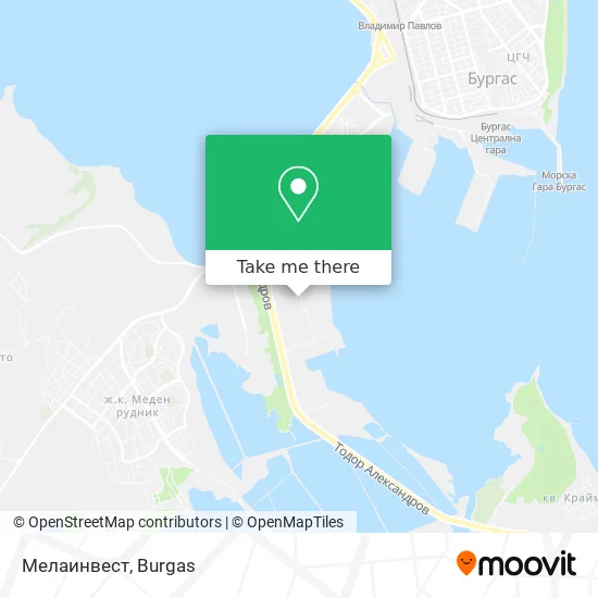 Карта Мелаинвест