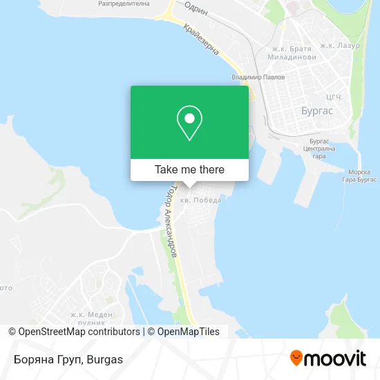 Карта Боряна Груп