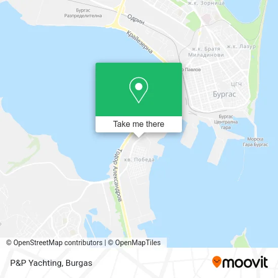 Карта P&P Yachting