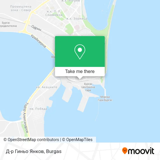 Карта Д-р Гиньо Янков