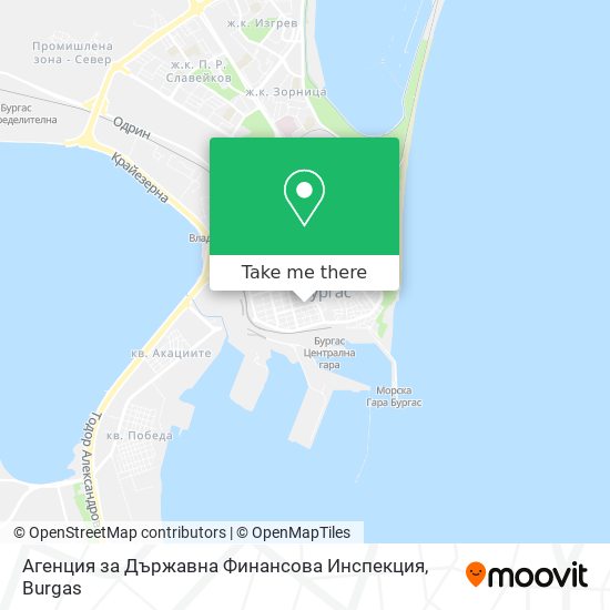 Карта Агенция за Държавна Финансова Инспекция