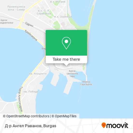 Карта Д-р Ангел Раванов