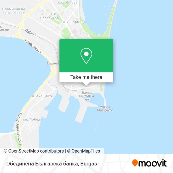 Обединена Българска банка map