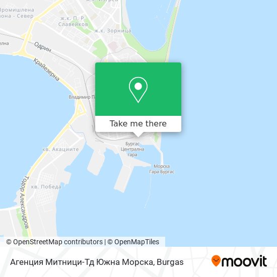 Агенция Митници-Тд Южна Морска map