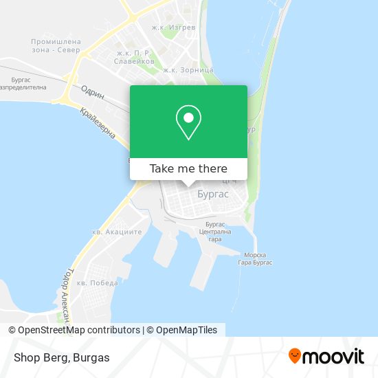 Shop Berg map