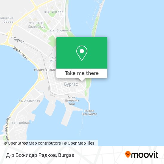 Д-р Божидар Радков map