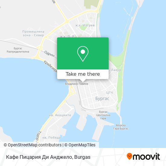 Кафе Пицария Ди Анджело map