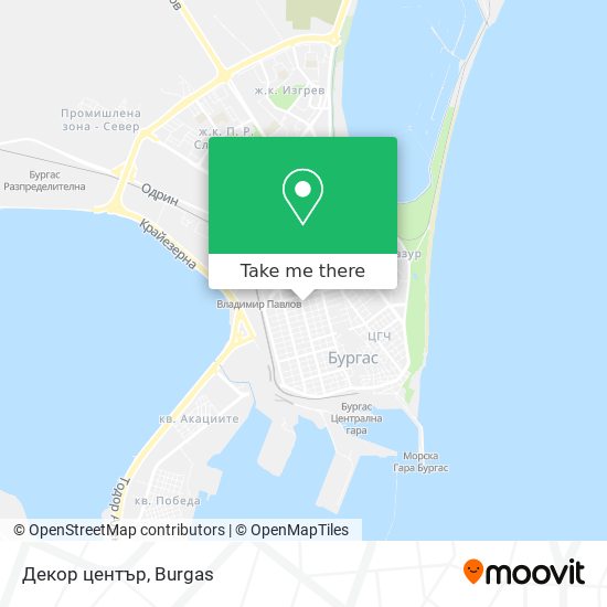 Карта Декор център