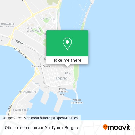 Обществен паркинг Ул. Гурко map