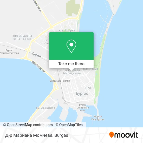 Карта Д-р Мариана Момчева