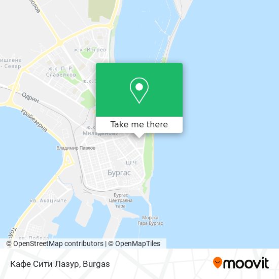 Кафе Сити Лазур map