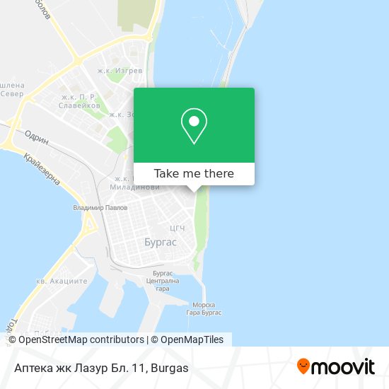 Аптека жк Лазур Бл. 11 map