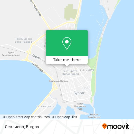Карта Севлиево