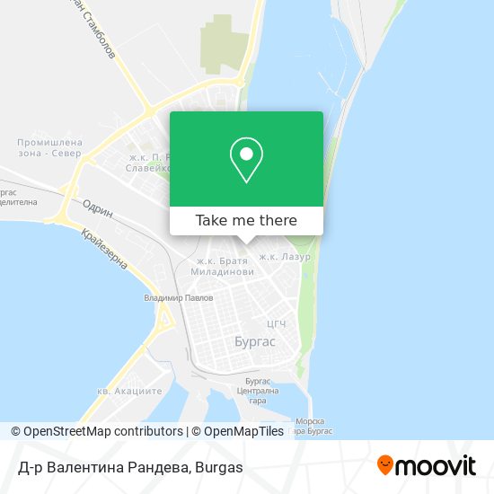 Д-р Валентина Рандева map