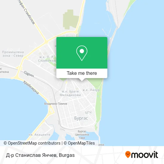 Д-р Станислав Янчев map