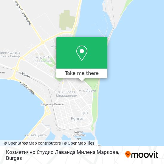 Козметично Студио Лаванда Милена Маркова map