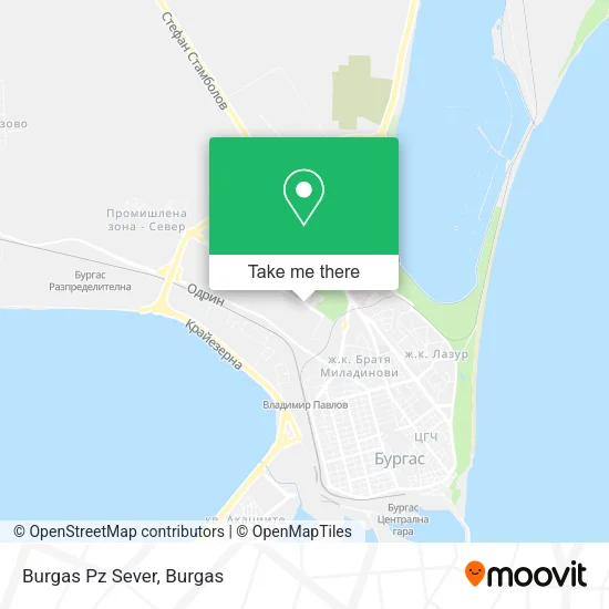 Карта Burgas Pz Sever