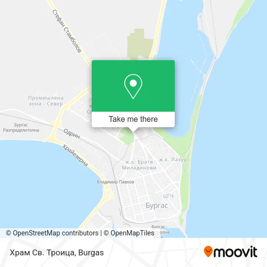 Карта Храм Св. Троица