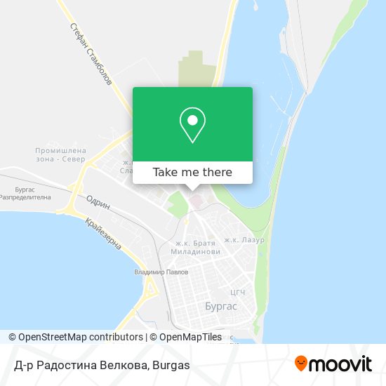 Д-р Радостина Велкова map