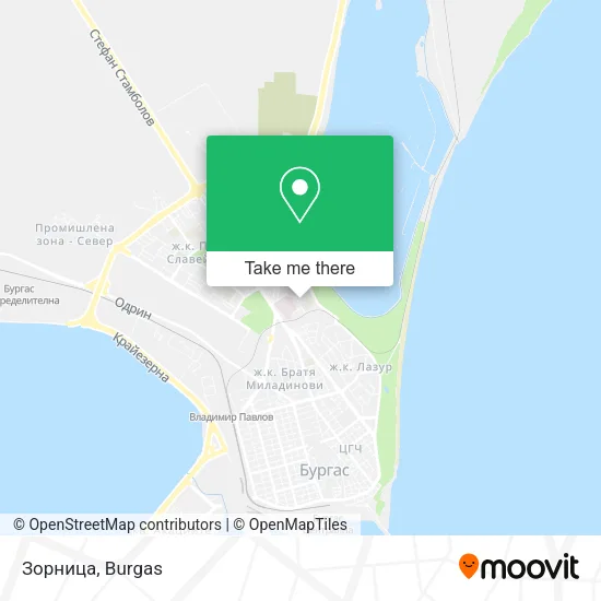Карта Зорница
