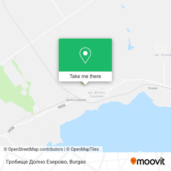 Карта Гробище Долно Езерово