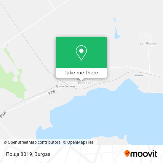 Поща 8019 map