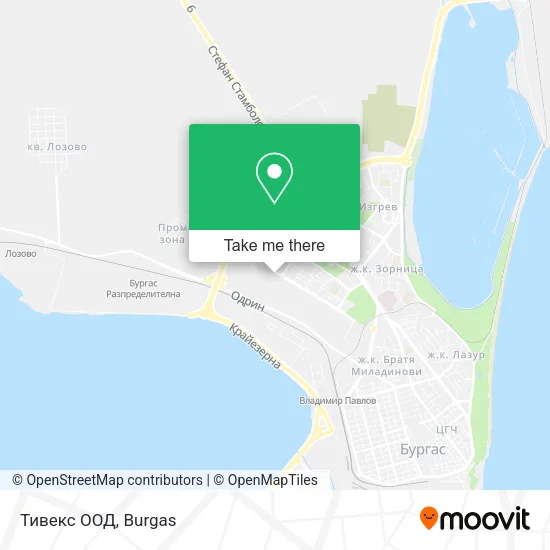 Карта Тивекс ООД
