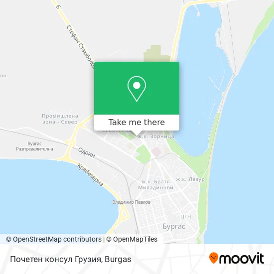 Карта Почетен консул Грузия