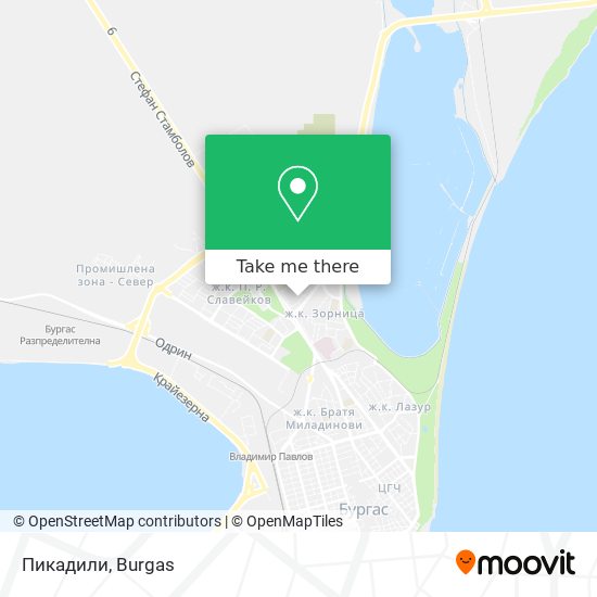 Пикадили map